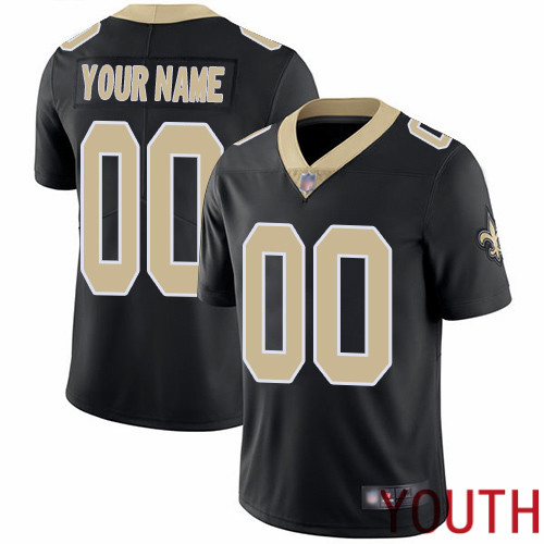 Limited Black Youth Home Jersey NFL Customized Football New Orleans Saints Vapor Untouchable